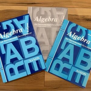 Saxon Algebra 1/2 Homeschool Kit (3rd Edition)